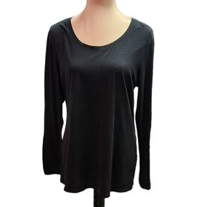 No boundaries scoop neck long sleeve tunic